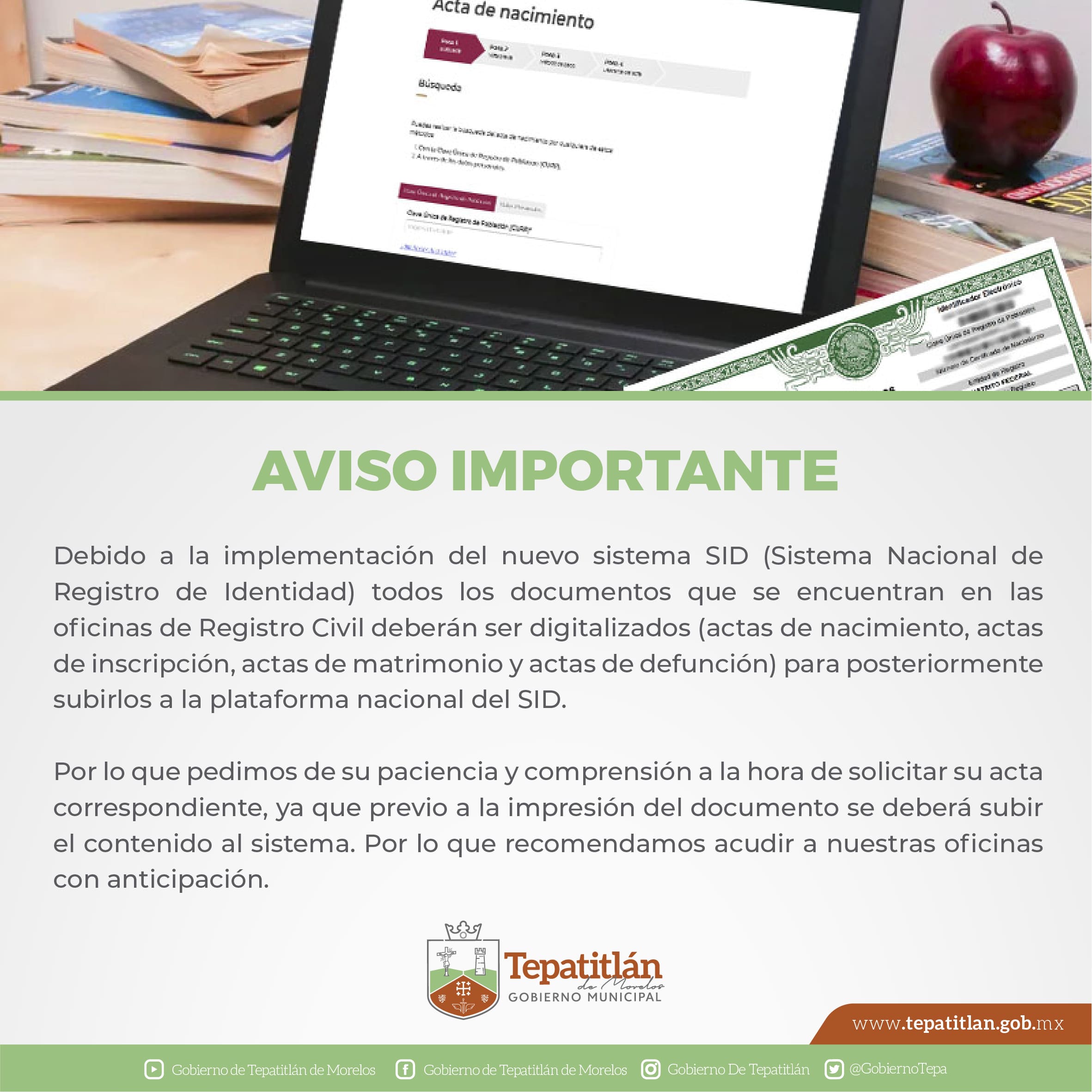 Trámites y Servicios